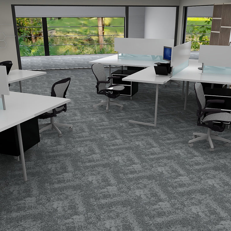 Simple Nylon Carpet Tile Office Meeting Room Stitching Carpet Floor Tile Clearhalo 'Carpet Tiles & Carpet Squares' 'carpet_tiles_carpet_squares' 'Flooring 'Home Improvement' 'home_improvement' 'home_improvement_carpet_tiles_carpet_squares' Walls and Ceiling' 6576669