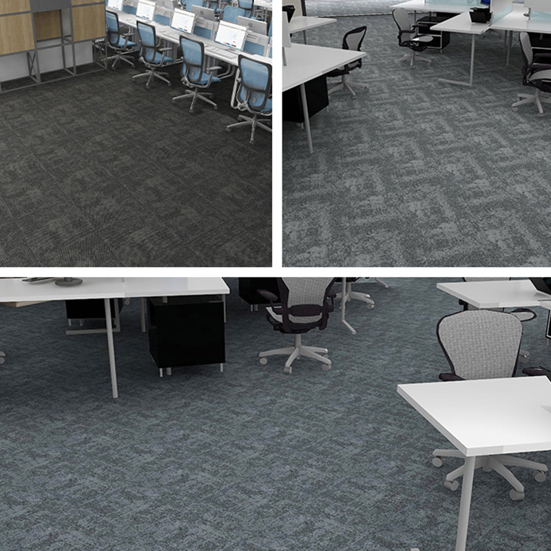 Simple Nylon Carpet Tile Office Meeting Room Stitching Carpet Floor Tile Clearhalo 'Carpet Tiles & Carpet Squares' 'carpet_tiles_carpet_squares' 'Flooring 'Home Improvement' 'home_improvement' 'home_improvement_carpet_tiles_carpet_squares' Walls and Ceiling' 6576680