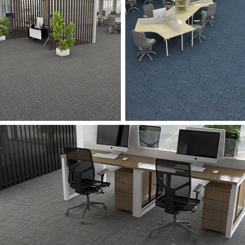 Simple Nylon Carpet Tile Office Meeting Room Stitching Carpet Floor Tile Clearhalo 'Carpet Tiles & Carpet Squares' 'carpet_tiles_carpet_squares' 'Flooring 'Home Improvement' 'home_improvement' 'home_improvement_carpet_tiles_carpet_squares' Walls and Ceiling' 6576684