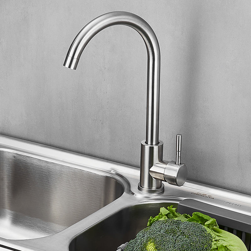 Modern Style Kitchen Sink Stainless Steel All-in-one Kitchen Sink with Frame Clearhalo 'Home Improvement' 'home_improvement' 'home_improvement_kitchen_sinks' 'Kitchen Remodel & Kitchen Fixtures' 'Kitchen Sinks & Faucet Components' 'Kitchen Sinks' 'kitchen_sinks' 6577443