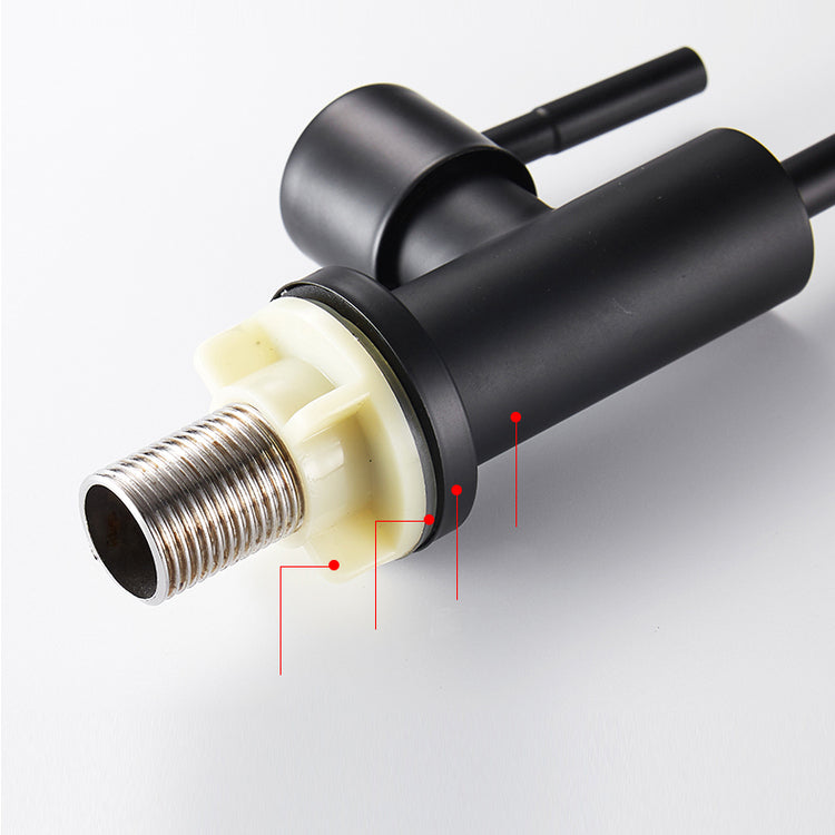 Modern 1-Handle Bar Faucet Standard Kitchen Faucet in Silver Clearhalo 'Home Improvement' 'home_improvement' 'home_improvement_kitchen_faucets' 'Kitchen Faucets' 'Kitchen Remodel & Kitchen Fixtures' 'Kitchen Sinks & Faucet Components' 'kitchen_faucets' 6577619