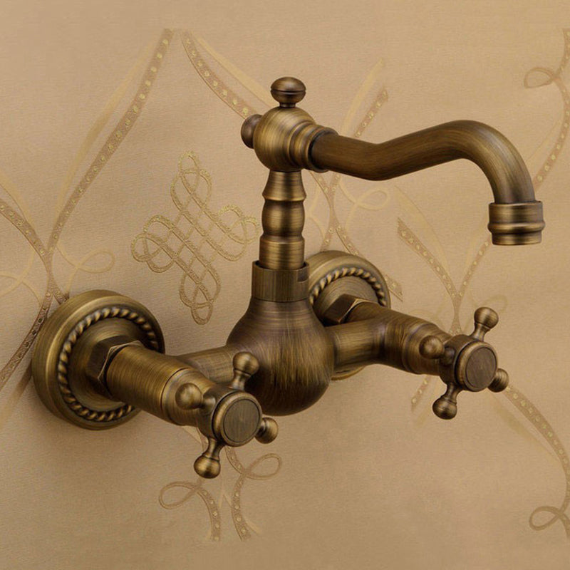Traditional Wall Mounted Copper Claw Foot Tub Faucet Trim Low Arc Claw Foot Tub Faucet Clearhalo 'Bathroom Remodel & Bathroom Fixtures' 'Bathtub Faucets' 'bathtub_faucets' 'Home Improvement' 'home_improvement' 'home_improvement_bathtub_faucets' 6577872