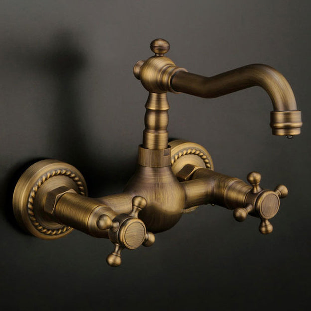 Traditional Wall Mounted Copper Claw Foot Tub Faucet Trim Low Arc Claw Foot Tub Faucet Clearhalo 'Bathroom Remodel & Bathroom Fixtures' 'Bathtub Faucets' 'bathtub_faucets' 'Home Improvement' 'home_improvement' 'home_improvement_bathtub_faucets' 6577877