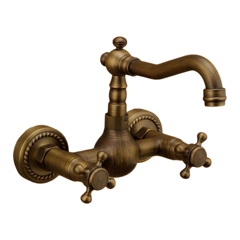 Traditional Wall Mounted Copper Claw Foot Tub Faucet Trim Low Arc Claw Foot Tub Faucet Clearhalo 'Bathroom Remodel & Bathroom Fixtures' 'Bathtub Faucets' 'bathtub_faucets' 'Home Improvement' 'home_improvement' 'home_improvement_bathtub_faucets' 6577879