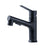 Vessel Sink Faucet Modern Pull-out Bathroom Faucet with One Lever Handle Black Round Clearhalo 'Bathroom Remodel & Bathroom Fixtures' 'Bathroom Sink Faucets' 'Bathroom Sinks & Faucet Components' 'bathroom_sink_faucets' 'Home Improvement' 'home_improvement' 'home_improvement_bathroom_sink_faucets' 6578027