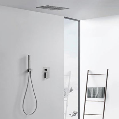 Shower System Massage Jet Lever Handheld Shower Head Shower Combo 2 Shower Arm Not Included Clearhalo 'Bathroom Remodel & Bathroom Fixtures' 'Home Improvement' 'home_improvement' 'home_improvement_shower_faucets' 'Shower Faucets & Systems' 'shower_faucets' 'Showers & Bathtubs Plumbing' 'Showers & Bathtubs' 6578429