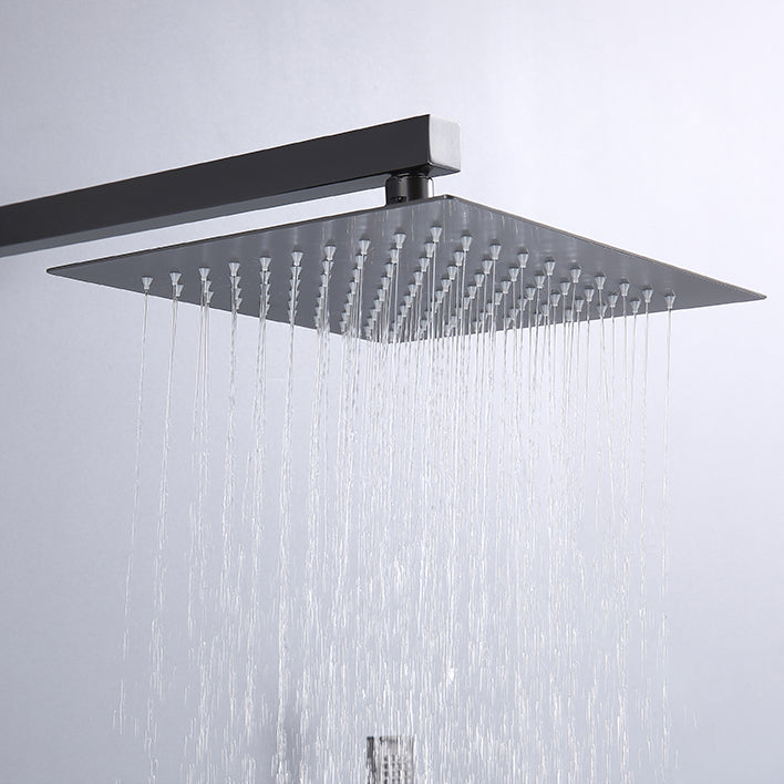 Shower System Massage Jet Lever Handheld Shower Head Shower Combo Clearhalo 'Bathroom Remodel & Bathroom Fixtures' 'Home Improvement' 'home_improvement' 'home_improvement_shower_faucets' 'Shower Faucets & Systems' 'shower_faucets' 'Showers & Bathtubs Plumbing' 'Showers & Bathtubs' 6578434