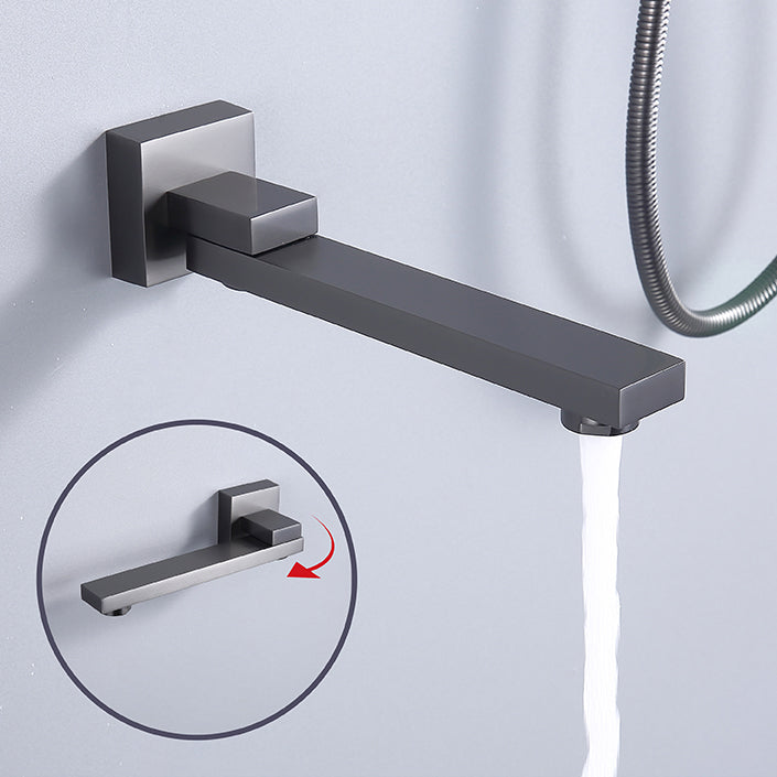 Shower System Massage Jet Lever Handheld Shower Head Shower Combo Clearhalo 'Bathroom Remodel & Bathroom Fixtures' 'Home Improvement' 'home_improvement' 'home_improvement_shower_faucets' 'Shower Faucets & Systems' 'shower_faucets' 'Showers & Bathtubs Plumbing' 'Showers & Bathtubs' 6578437