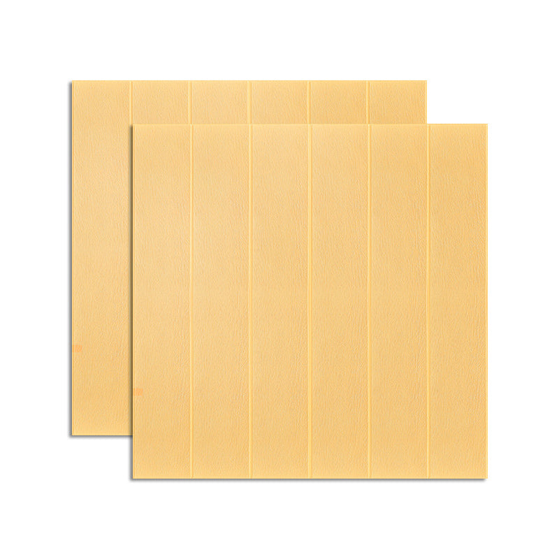 Modern Wood Paneling Smooth Wall Interior Wood Plank Set of 2 Beige 0.2" Clearhalo 'Flooring 'Home Improvement' 'home_improvement' 'home_improvement_wall_paneling' 'Wall Paneling' 'wall_paneling' 'Walls & Ceilings' Walls and Ceiling' 6578669