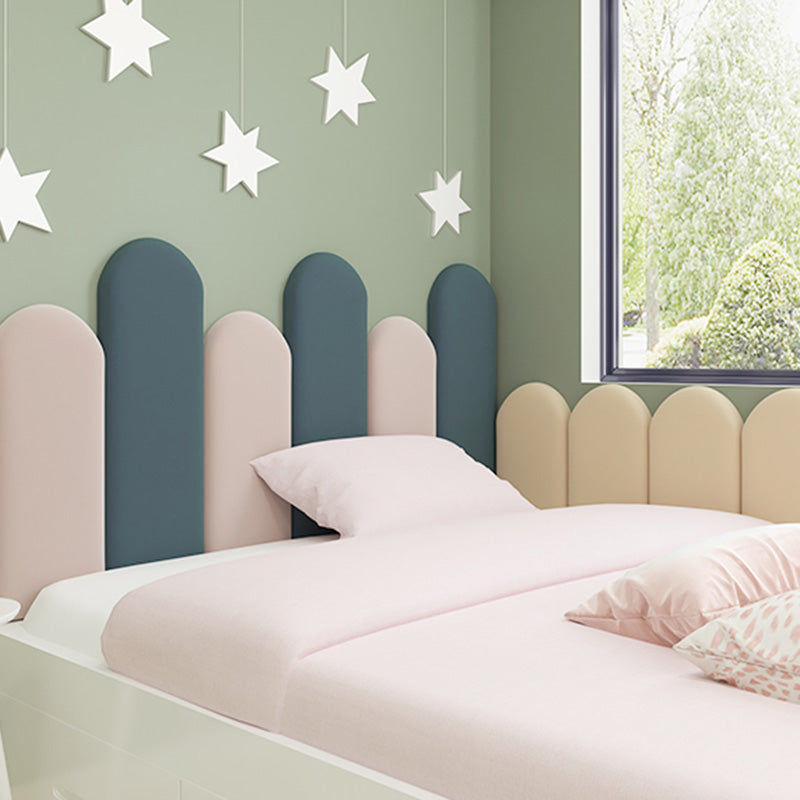 Modern Style Wainscoting Peel and Stick Wainscoting for Bedroom Clearhalo 'Flooring 'Home Improvement' 'home_improvement' 'home_improvement_wall_paneling' 'Wall Paneling' 'wall_paneling' 'Walls & Ceilings' Walls and Ceiling' 6578696