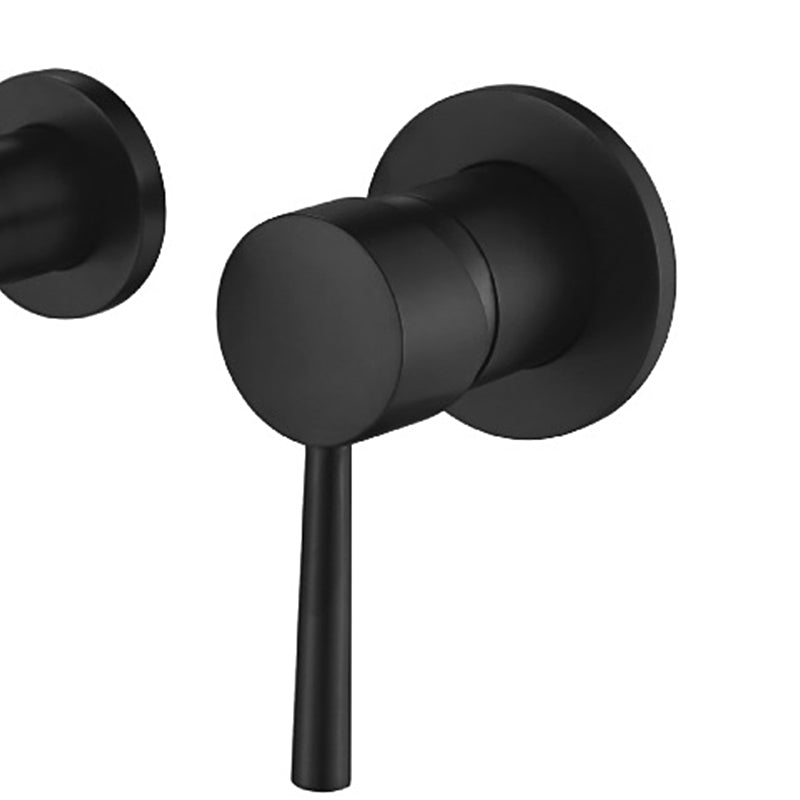 Wall Mounted Faucests Single Lever Handle Faucets for Bathroom Clearhalo 'Bathroom Remodel & Bathroom Fixtures' 'Bathroom Sink Faucets' 'Bathroom Sinks & Faucet Components' 'bathroom_sink_faucets' 'Home Improvement' 'home_improvement' 'home_improvement_bathroom_sink_faucets' 6585137