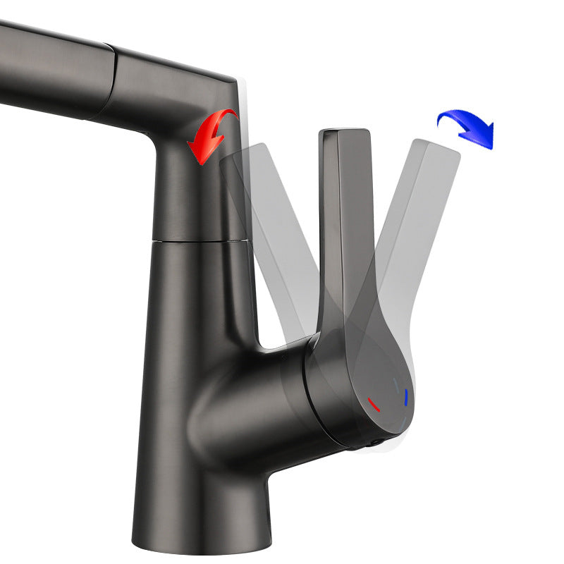 Huntington Brass - Sevaun Single Hole Lavatory Faucet Chrome