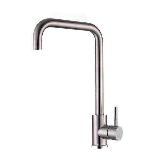 Modern Standard Kitchen Faucet 1-Handle Bar Faucet with Accessories Clearhalo 'Home Improvement' 'home_improvement' 'home_improvement_kitchen_faucets' 'Kitchen Faucets' 'Kitchen Remodel & Kitchen Fixtures' 'Kitchen Sinks & Faucet Components' 'kitchen_faucets' 6585252