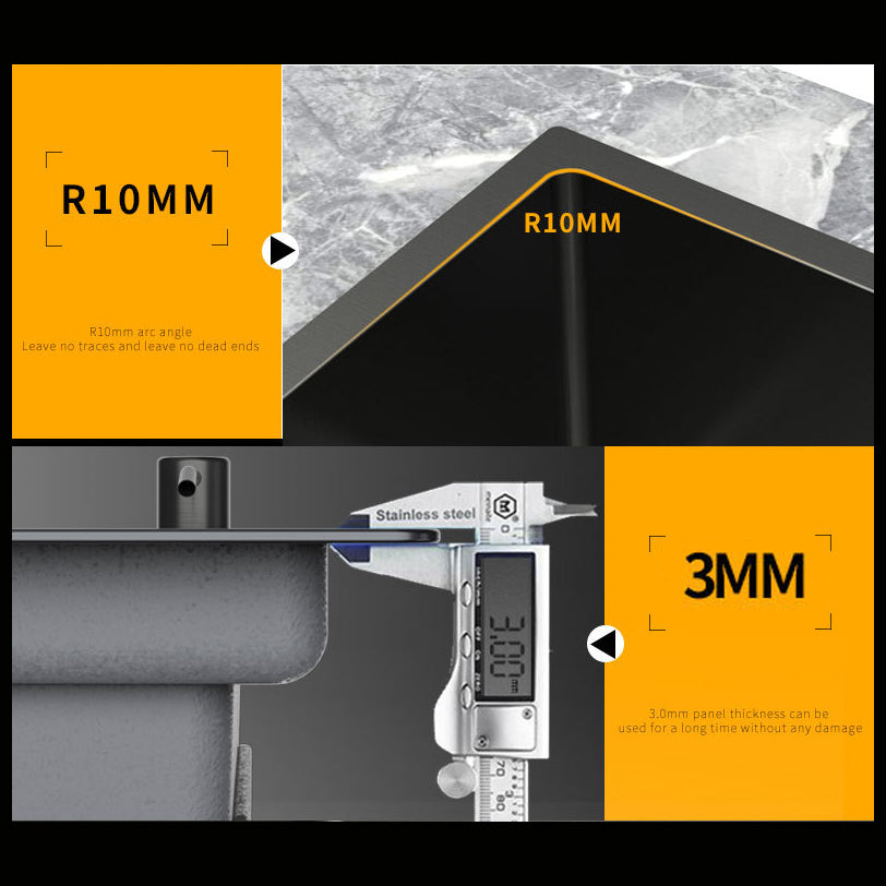 Stainless Steel 2 Holes Sink Contemporary Kitchen Sink with Basket Strainer Clearhalo 'Home Improvement' 'home_improvement' 'home_improvement_kitchen_sinks' 'Kitchen Remodel & Kitchen Fixtures' 'Kitchen Sinks & Faucet Components' 'Kitchen Sinks' 'kitchen_sinks' 6585372