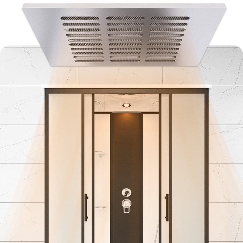 Shower Stall Black Framed Double Sliding Rectangle Shower Stall Clearhalo 'Bathroom Remodel & Bathroom Fixtures' 'Home Improvement' 'home_improvement' 'home_improvement_shower_stalls_enclosures' 'Shower Stalls & Enclosures' 'shower_stalls_enclosures' 'Showers & Bathtubs' 6585606