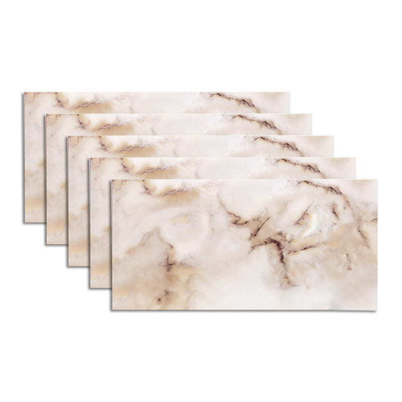 Contemporary Peel and Stick Backsplash Bathroom Field Tile Wallpaper Apricot-Brown Clearhalo 'Flooring 'Home Improvement' 'home_improvement' 'home_improvement_peel_stick_blacksplash' 'Peel & Stick Backsplash Tile' 'peel_stick_blacksplash' 'Walls & Ceilings' Walls and Ceiling' 6585673