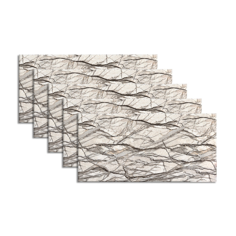 Contemporary Peel and Stick Backsplash Bathroom Field Tile Wallpaper Yellow Black Clearhalo 'Flooring 'Home Improvement' 'home_improvement' 'home_improvement_peel_stick_blacksplash' 'Peel & Stick Backsplash Tile' 'peel_stick_blacksplash' 'Walls & Ceilings' Walls and Ceiling' 6585679