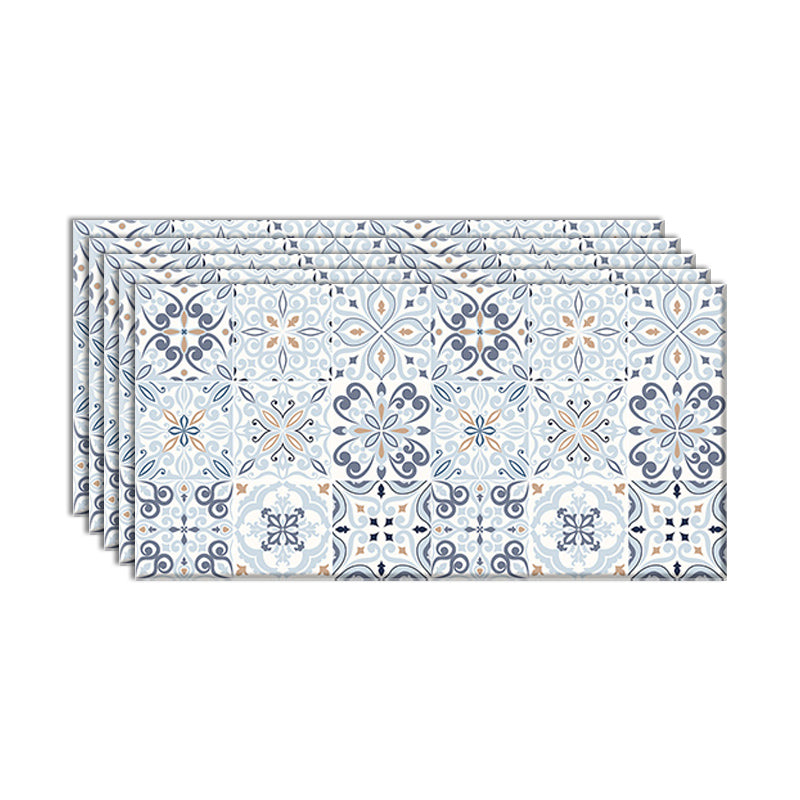 Single Tile Peel and Stick Backsplash Contemporary Kitchen Wallpaper Light Blue Clearhalo 'Flooring 'Home Improvement' 'home_improvement' 'home_improvement_peel_stick_blacksplash' 'Peel & Stick Backsplash Tile' 'peel_stick_blacksplash' 'Walls & Ceilings' Walls and Ceiling' 6585708