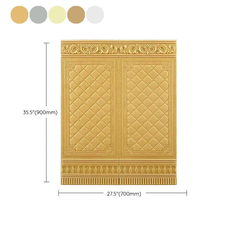 Contemporary Wall Plank 3D Print Bathroom Living Room Wall Panels Set of 10 Clearhalo 'Flooring 'Home Improvement' 'home_improvement' 'home_improvement_wall_paneling' 'Wall Paneling' 'wall_paneling' 'Walls & Ceilings' Walls and Ceiling' 6585732