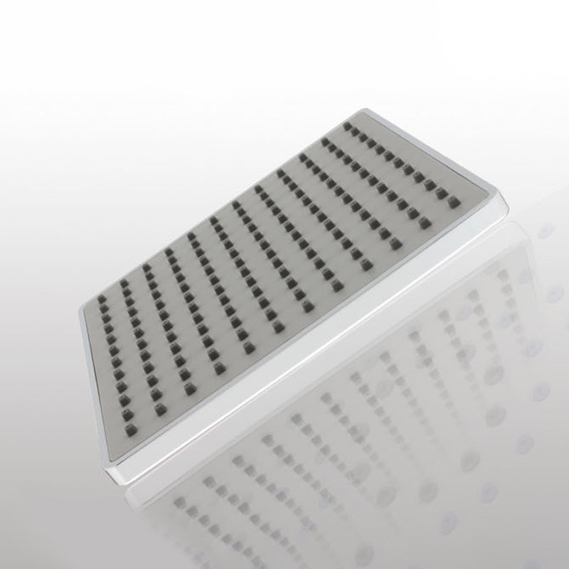 Contemporary Shower Head Combo Fixed Shower Head Chrome Ceiling Mounted Shower Head Clearhalo 'Bathroom Remodel & Bathroom Fixtures' 'Home Improvement' 'home_improvement' 'home_improvement_shower_heads' 'Shower Heads' 'shower_heads' 'Showers & Bathtubs Plumbing' 'Showers & Bathtubs' 6585775