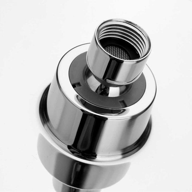 Contemporary Shower Head Combo Fixed Shower Head Chrome Ceiling Mounted Shower Head Clearhalo 'Bathroom Remodel & Bathroom Fixtures' 'Home Improvement' 'home_improvement' 'home_improvement_shower_heads' 'Shower Heads' 'shower_heads' 'Showers & Bathtubs Plumbing' 'Showers & Bathtubs' 6585779