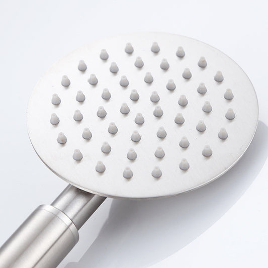 Contemporary Shower Combo Handheld Shower Head Stainless Steel Wall-Mount Shower Head Clearhalo 'Bathroom Remodel & Bathroom Fixtures' 'Home Improvement' 'home_improvement' 'home_improvement_shower_heads' 'Shower Heads' 'shower_heads' 'Showers & Bathtubs Plumbing' 'Showers & Bathtubs' 6585797