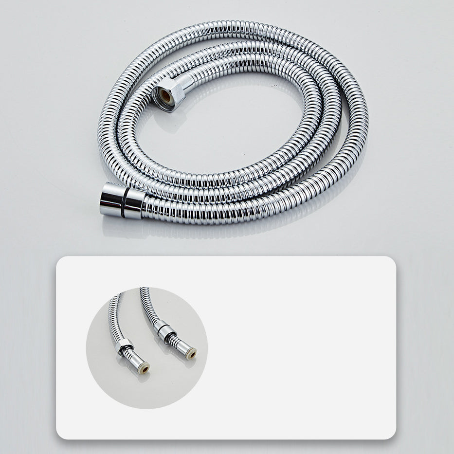 Traditional Floor Mounted Freestanding Tub Filler Double Handles Bathtub Faucet Clearhalo 'Bathroom Remodel & Bathroom Fixtures' 'Bathtub Faucets' 'bathtub_faucets' 'Home Improvement' 'home_improvement' 'home_improvement_bathtub_faucets' 6585868