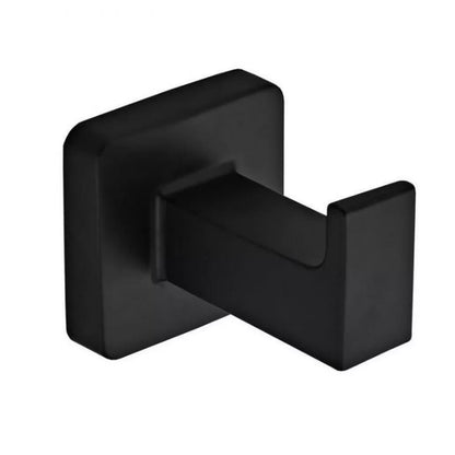 Traditional Metal Bathroom Hardware Set Robe Hooks/ Towel Bar/Ring & Paper Holder Towel Robe Hook Clearhalo 'Bathroom Hardware Sets' 'Bathroom Hardware' 'Bathroom Remodel & Bathroom Fixtures' 'bathroom_hardware_sets' 'Home Improvement' 'home_improvement' 'home_improvement_bathroom_hardware_sets' 6587585