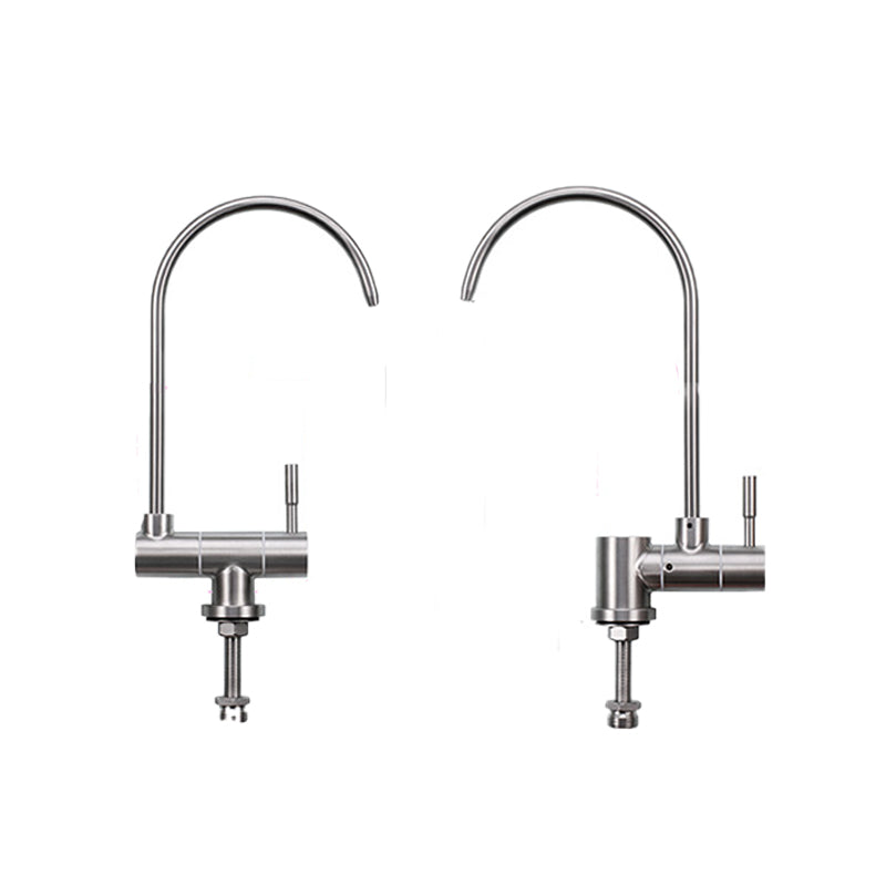 Modern Kitchen Faucet 1-Handle Bar Faucet without Soap Dispenser Clearhalo 'Home Improvement' 'home_improvement' 'home_improvement_kitchen_faucets' 'Kitchen Faucets' 'Kitchen Remodel & Kitchen Fixtures' 'Kitchen Sinks & Faucet Components' 'kitchen_faucets' 6588257