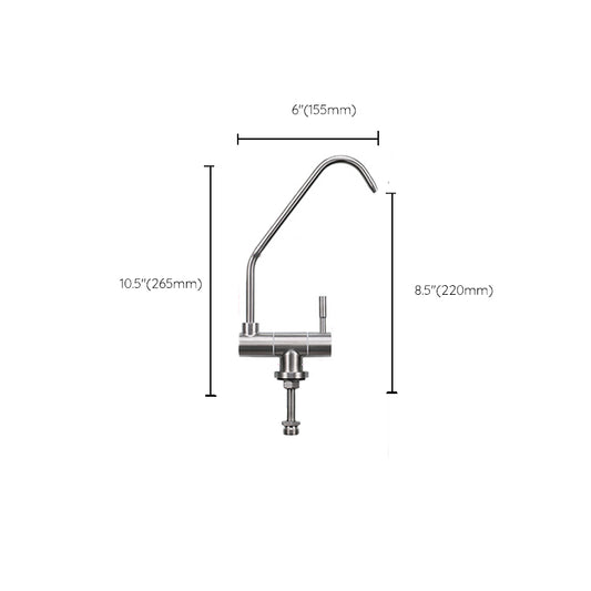 Modern Kitchen Faucet 1-Handle Bar Faucet without Soap Dispenser Clearhalo 'Home Improvement' 'home_improvement' 'home_improvement_kitchen_faucets' 'Kitchen Faucets' 'Kitchen Remodel & Kitchen Fixtures' 'Kitchen Sinks & Faucet Components' 'kitchen_faucets' 6588272