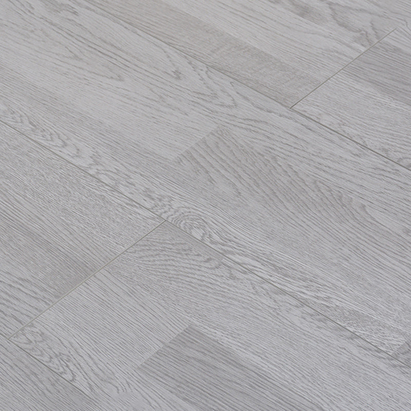 Modern Laminate Floor Wood Waterproof and Stain Resistant Click Lock Laminate Flooring Silver Gray Clearhalo 'Flooring 'Home Improvement' 'home_improvement' 'home_improvement_laminate_flooring' 'Laminate Flooring' 'laminate_flooring' Walls and Ceiling' 6588319