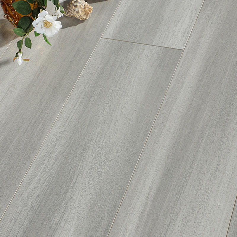 Modern Laminate Floor Wood Waterproof and Stain Resistant Click Lock Laminate Flooring White/ Gray Clearhalo 'Flooring 'Home Improvement' 'home_improvement' 'home_improvement_laminate_flooring' 'Laminate Flooring' 'laminate_flooring' Walls and Ceiling' 6588329