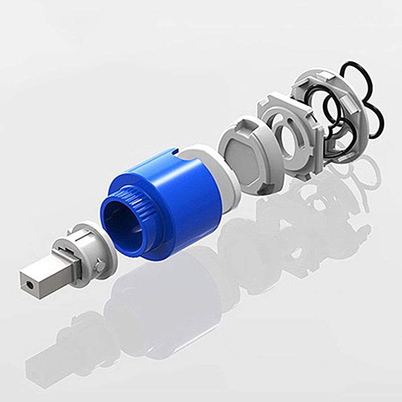 Lever Handle Faucet Pull-out Vessel Sink Faucet with Swivel Spout Clearhalo 'Bathroom Remodel & Bathroom Fixtures' 'Bathroom Sink Faucets' 'Bathroom Sinks & Faucet Components' 'bathroom_sink_faucets' 'Home Improvement' 'home_improvement' 'home_improvement_bathroom_sink_faucets' 6594971