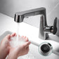 Pull-out Vessel Faucet Contemporary Sink Faucet with One Lever Handle Clearhalo 'Bathroom Remodel & Bathroom Fixtures' 'Bathroom Sink Faucets' 'Bathroom Sinks & Faucet Components' 'bathroom_sink_faucets' 'Home Improvement' 'home_improvement' 'home_improvement_bathroom_sink_faucets' 6594986