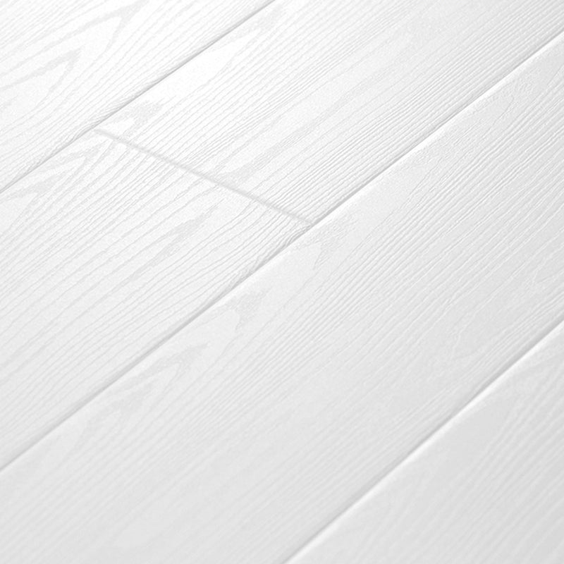 Modern Laminate Floor Wood Fade Resistant Click-Lock Laminate Plank Flooring Textured White Clearhalo 'Flooring 'Home Improvement' 'home_improvement' 'home_improvement_laminate_flooring' 'Laminate Flooring' 'laminate_flooring' Walls and Ceiling' 6595581