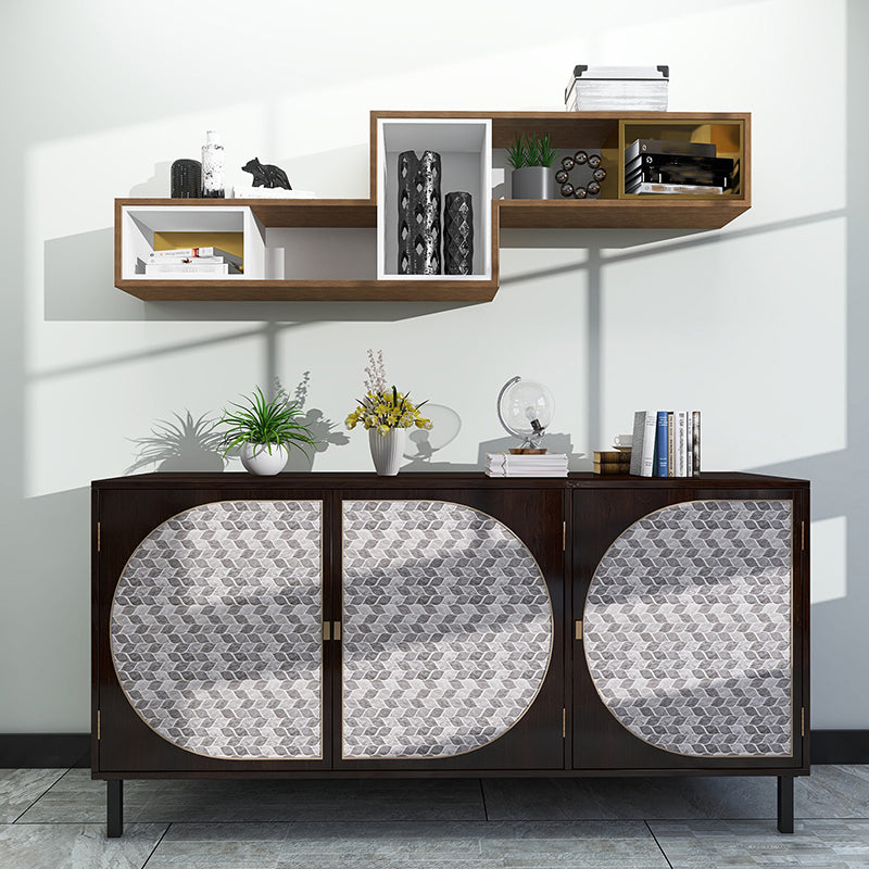 Gray Tone Kitchen Backsplash Tile Leaf Pattern Peel and Stick Backsplash Tile Clearhalo 'Flooring 'Home Improvement' 'home_improvement' 'home_improvement_peel_stick_blacksplash' 'Peel & Stick Backsplash Tile' 'peel_stick_blacksplash' 'Walls & Ceilings' Walls and Ceiling' 6595600