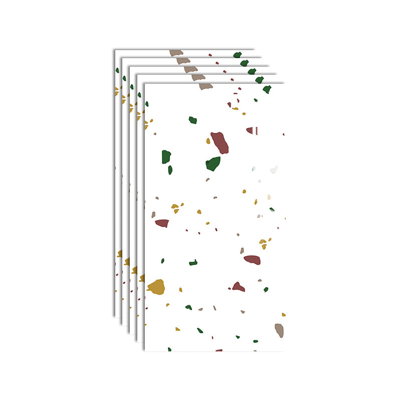 Contemporary Wallpaper Modern Style Bathroom Wallpaper with Rectangle Shape Multi-Color Clearhalo 'Flooring 'Home Improvement' 'home_improvement' 'home_improvement_peel_stick_blacksplash' 'Peel & Stick Backsplash Tile' 'peel_stick_blacksplash' 'Walls & Ceilings' Walls and Ceiling' 6595633