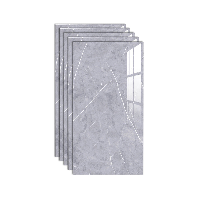 Contemporary Wallpaper Modern Style Bathroom Wallpaper with Rectangle Shape Grey Clearhalo 'Flooring 'Home Improvement' 'home_improvement' 'home_improvement_peel_stick_blacksplash' 'Peel & Stick Backsplash Tile' 'peel_stick_blacksplash' 'Walls & Ceilings' Walls and Ceiling' 6595644