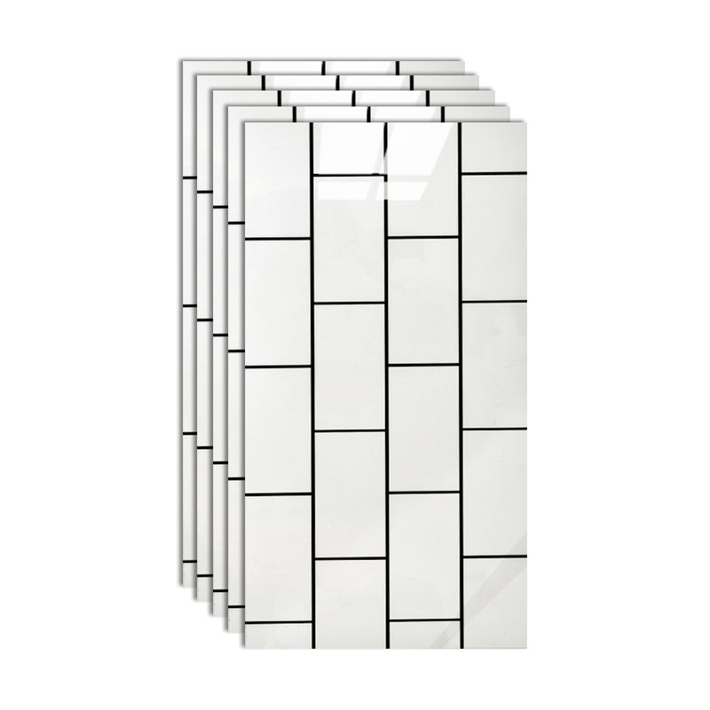 Modern Kitchen Backsplash Wallpaper Printed Peel and Stick Backsplash Tiles Off-White Clearhalo 'Flooring 'Home Improvement' 'home_improvement' 'home_improvement_peel_stick_blacksplash' 'Peel & Stick Backsplash Tile' 'peel_stick_blacksplash' 'Walls & Ceilings' Walls and Ceiling' 6595680