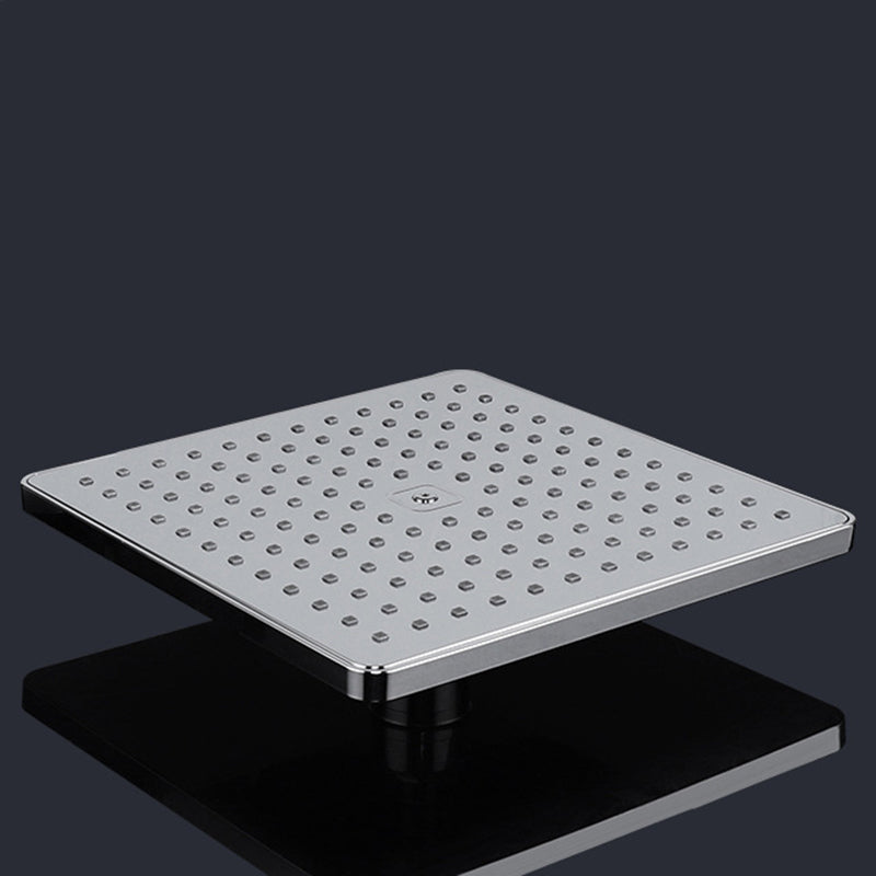 Bathroom Shower Head Square Ceiling Mounted Rain Fall Fixed Shower Head Clearhalo 'Bathroom Remodel & Bathroom Fixtures' 'Home Improvement' 'home_improvement' 'home_improvement_shower_heads' 'Shower Heads' 'shower_heads' 'Showers & Bathtubs Plumbing' 'Showers & Bathtubs' 6595813