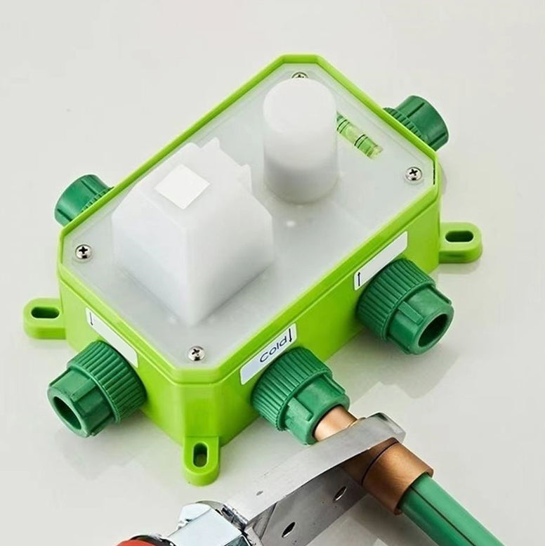 Shower System Wall Mounted Massage Jet Adjustable Spray Pattern Shower Trim Clearhalo 'Bathroom Remodel & Bathroom Fixtures' 'Home Improvement' 'home_improvement' 'home_improvement_shower_faucets' 'Shower Faucets & Systems' 'shower_faucets' 'Showers & Bathtubs Plumbing' 'Showers & Bathtubs' 6595999