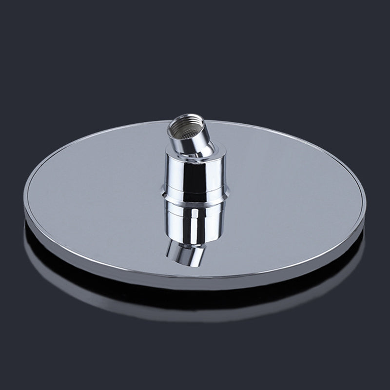 Bathroom Shower Head Round Rain Fall Ceiling Mounted Fixed Shower Head Clearhalo 'Bathroom Remodel & Bathroom Fixtures' 'Home Improvement' 'home_improvement' 'home_improvement_shower_heads' 'Shower Heads' 'shower_heads' 'Showers & Bathtubs Plumbing' 'Showers & Bathtubs' 6596013