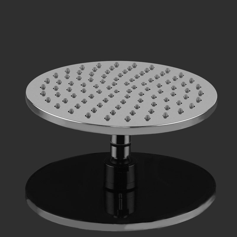 Bathroom Shower Head Round Rain Fall Ceiling Mounted Fixed Shower Head Clearhalo 'Bathroom Remodel & Bathroom Fixtures' 'Home Improvement' 'home_improvement' 'home_improvement_shower_heads' 'Shower Heads' 'shower_heads' 'Showers & Bathtubs Plumbing' 'Showers & Bathtubs' 6596015