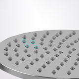 Bathroom Shower Head Round Rain Fall Ceiling Mounted Fixed Shower Head Clearhalo 'Bathroom Remodel & Bathroom Fixtures' 'Home Improvement' 'home_improvement' 'home_improvement_shower_heads' 'Shower Heads' 'shower_heads' 'Showers & Bathtubs Plumbing' 'Showers & Bathtubs' 6596017