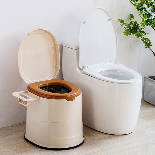 Floor Mounted ABS Flush Toilet One-Piece Toilet Modern Toilet Clearhalo 'Bathroom Remodel & Bathroom Fixtures' 'Home Improvement' 'home_improvement' 'home_improvement_toilets' 'Toilets & Bidets' 'Toilets' 6611267
