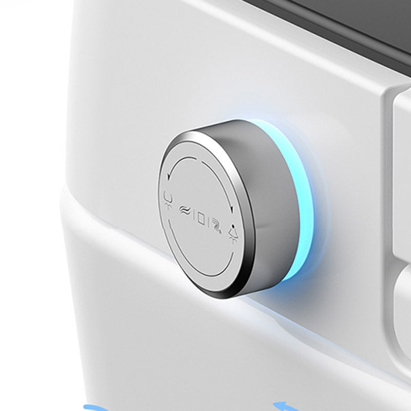 Floor Mounted Toilet One-Piece Toilet Siphon Jet Porcelain Toilet Bowl Clearhalo 'Bathroom Remodel & Bathroom Fixtures' 'Home Improvement' 'home_improvement' 'home_improvement_toilets' 'Toilets & Bidets' 'Toilets' 6611307