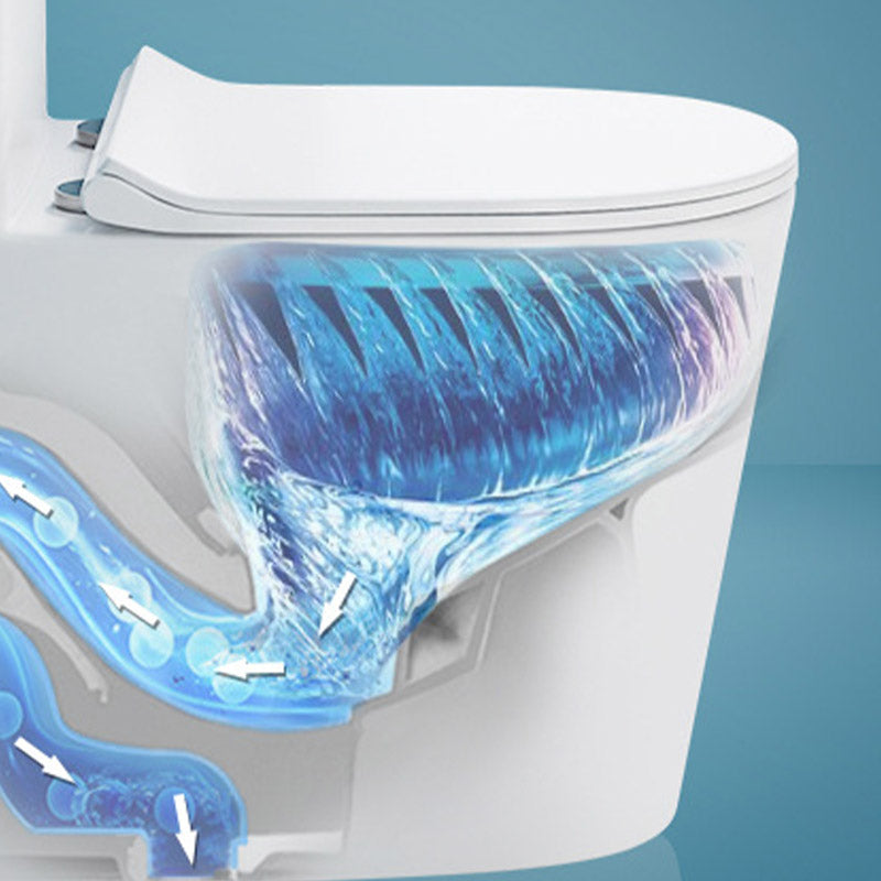 Traditional All-In-One Toilet Bowl Floor Mounted White Urine Toilet for Bathroom Clearhalo 'Bathroom Remodel & Bathroom Fixtures' 'Home Improvement' 'home_improvement' 'home_improvement_toilets' 'Toilets & Bidets' 'Toilets' 6611344