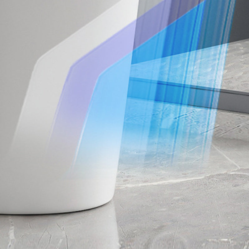 Contemporary 1-Piece Toilet Bowl Floor Mounted White Urine Toilet for Bathroom Clearhalo 'Bathroom Remodel & Bathroom Fixtures' 'Home Improvement' 'home_improvement' 'home_improvement_toilets' 'Toilets & Bidets' 'Toilets' 6611413