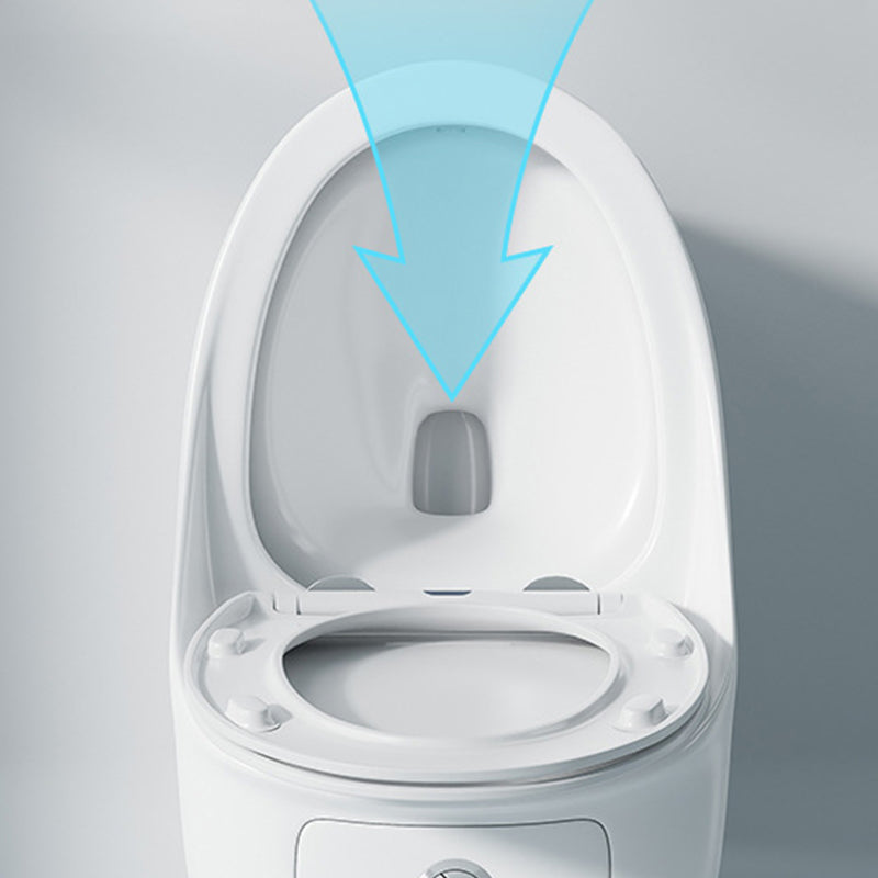 Modern 1-Piece Toilet Bowl Floor Mounted White Urine Toilet for Bathroom Clearhalo 'Bathroom Remodel & Bathroom Fixtures' 'Home Improvement' 'home_improvement' 'home_improvement_toilets' 'Toilets & Bidets' 'Toilets' 6611436