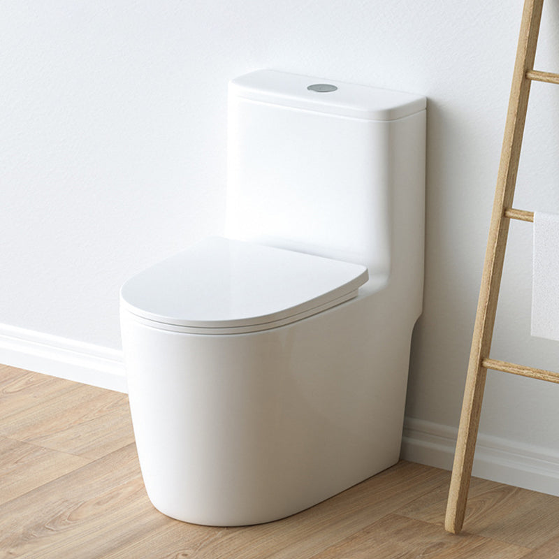 Traditional All-In-One Toilet Floor Mounted White Urine Toilet for Bathroom 12" Clearhalo 'Bathroom Remodel & Bathroom Fixtures' 'Home Improvement' 'home_improvement' 'home_improvement_toilets' 'Toilets & Bidets' 'Toilets' 6611458